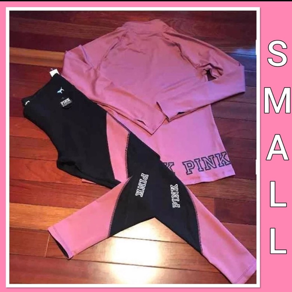 NWT VS PINK SMALL ULTIMATE BEGONIA SET
